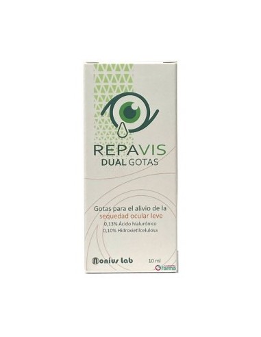 REPAVIS DUAL GOTAS 10 ml /Ácido hialurónico 0.13 €)