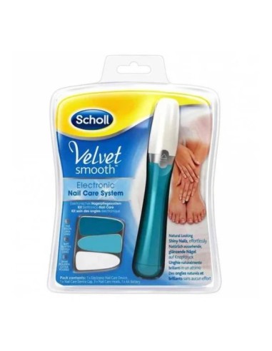 Scholl Velvet smooth lima eléctrica de uñas